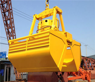 จีน Deck Crane Bulk Cargo Electro Hydraulic Grabs / Grapple with Motor Hydraulic Drive ผู้ผลิต